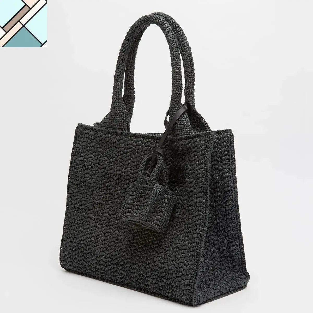 Rende Large Tote Straw Shoulder Bag