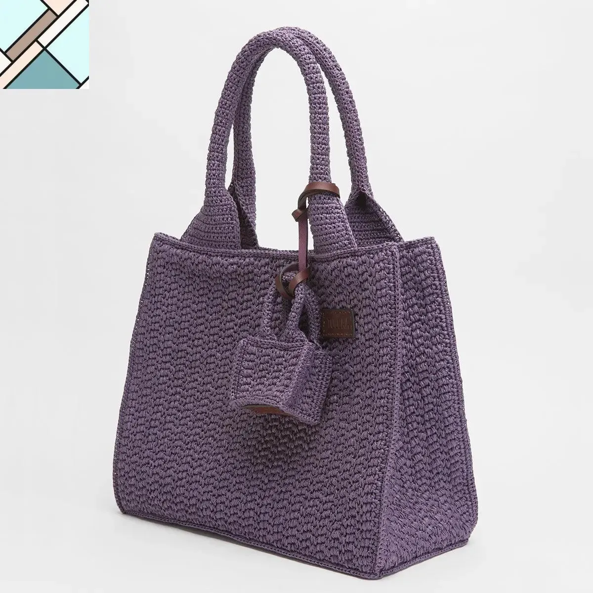 Rende Large Tote Straw Shoulder Bag