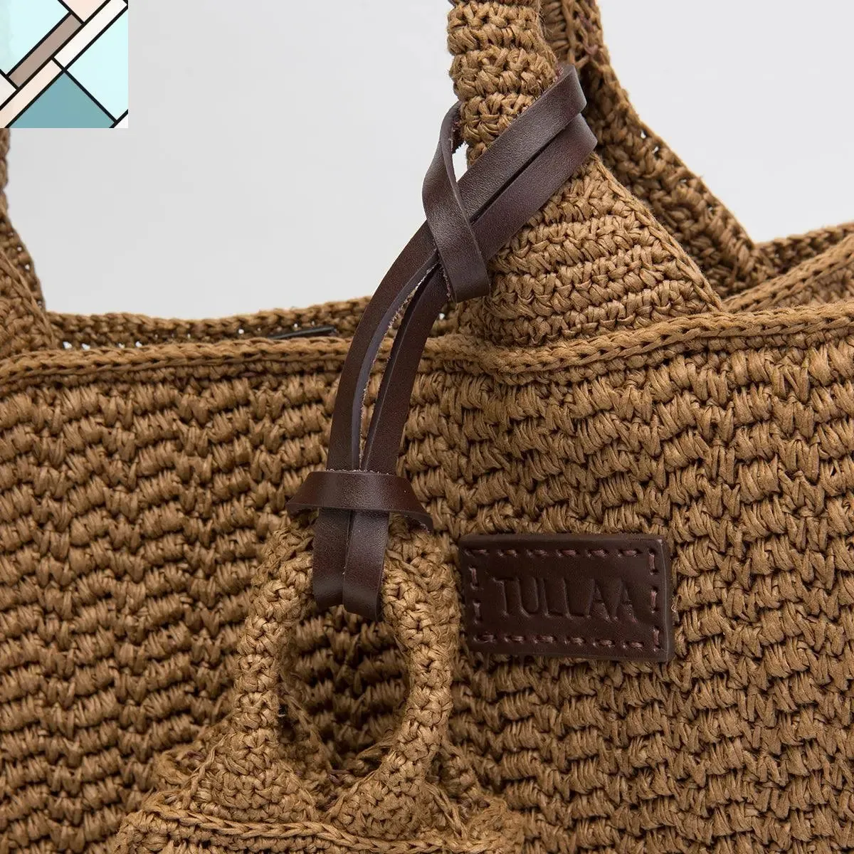 Rende Large Tote Straw Shoulder Bag