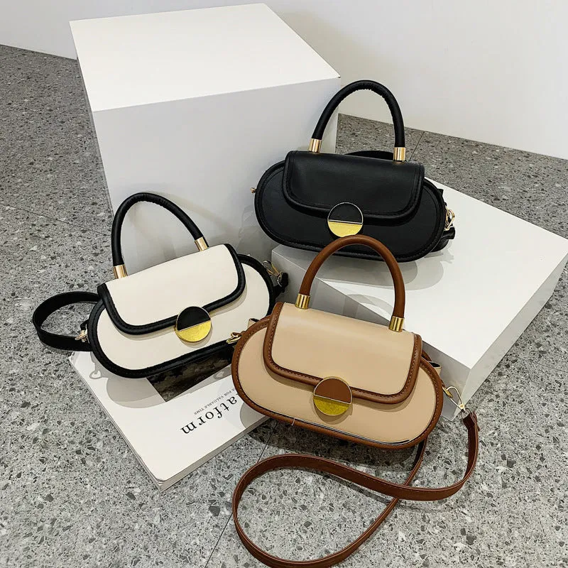 Retro Chic Shoulder Bag