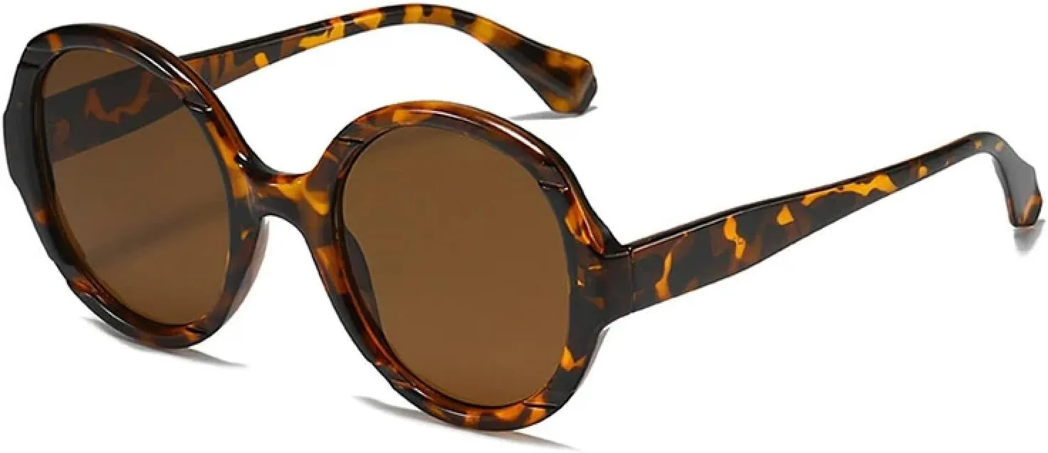 Retro Classic Round Frame Women Men Fashion Luxury Sun Glasses Street Photography Shades Uv400