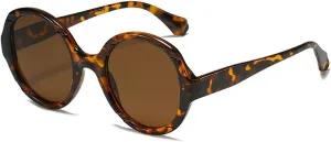 Retro Classic Round Frame Women Men Fashion Luxury Sun Glasses Street Photography Shades Uv400