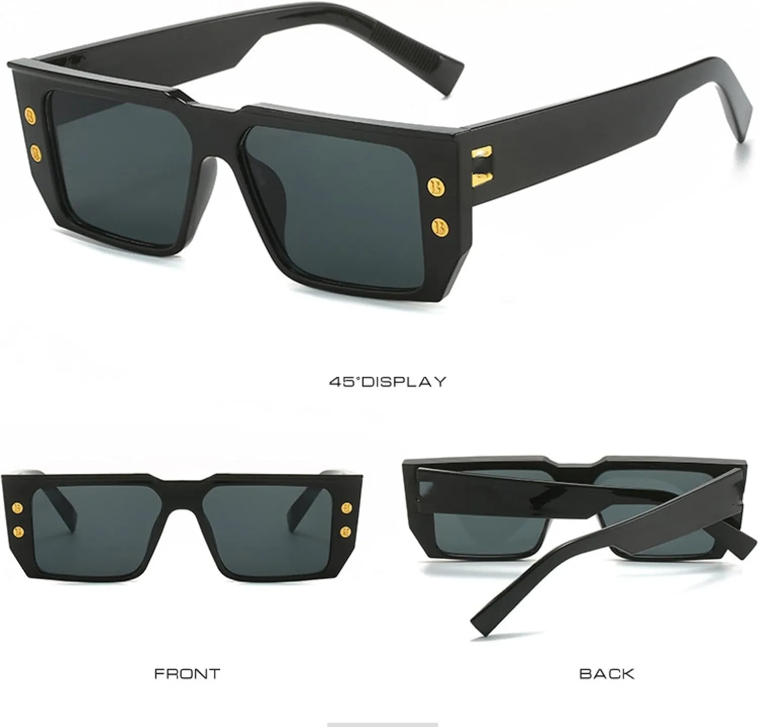 Retro Sunglasses Women Luxury Vintage Sun Glasses Gradient Eyeglasses for Ladies