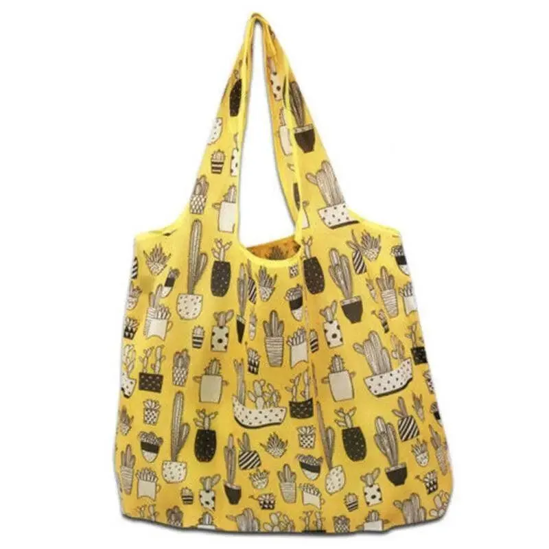 Reusable Foldable Light Waterproof Shopping Bags Carry bag Grocery Big