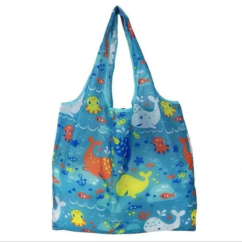 Reusable Foldable Light Waterproof Shopping Bags Carry bag Grocery Big