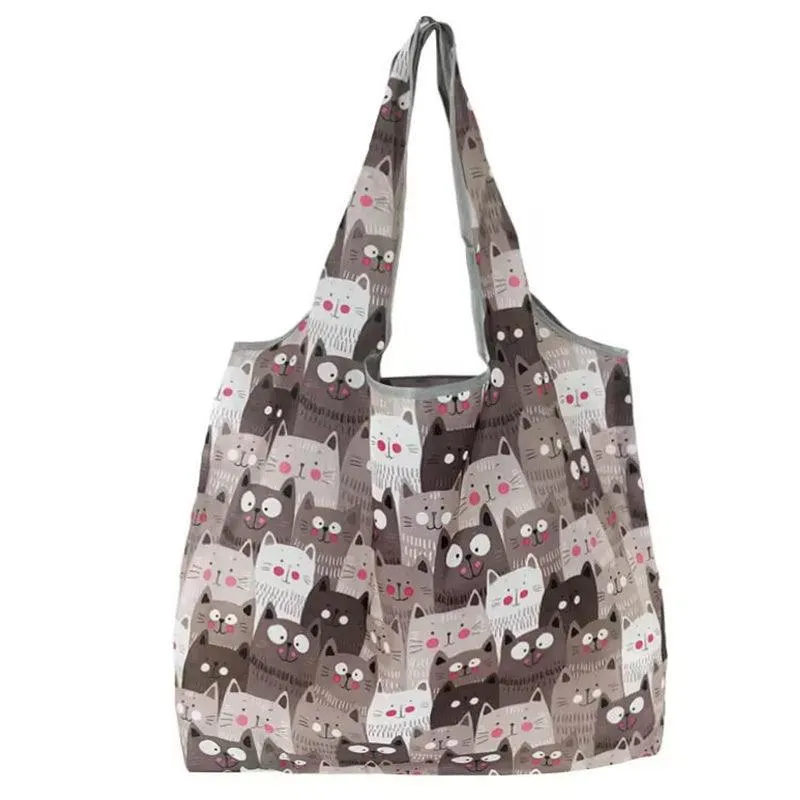 Reusable Foldable Light Waterproof Shopping Bags Carry bag Grocery Big