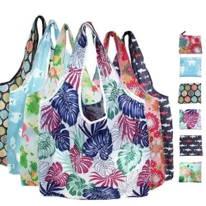Reusable Foldable Light Waterproof Shopping Bags Carry bag Grocery Big