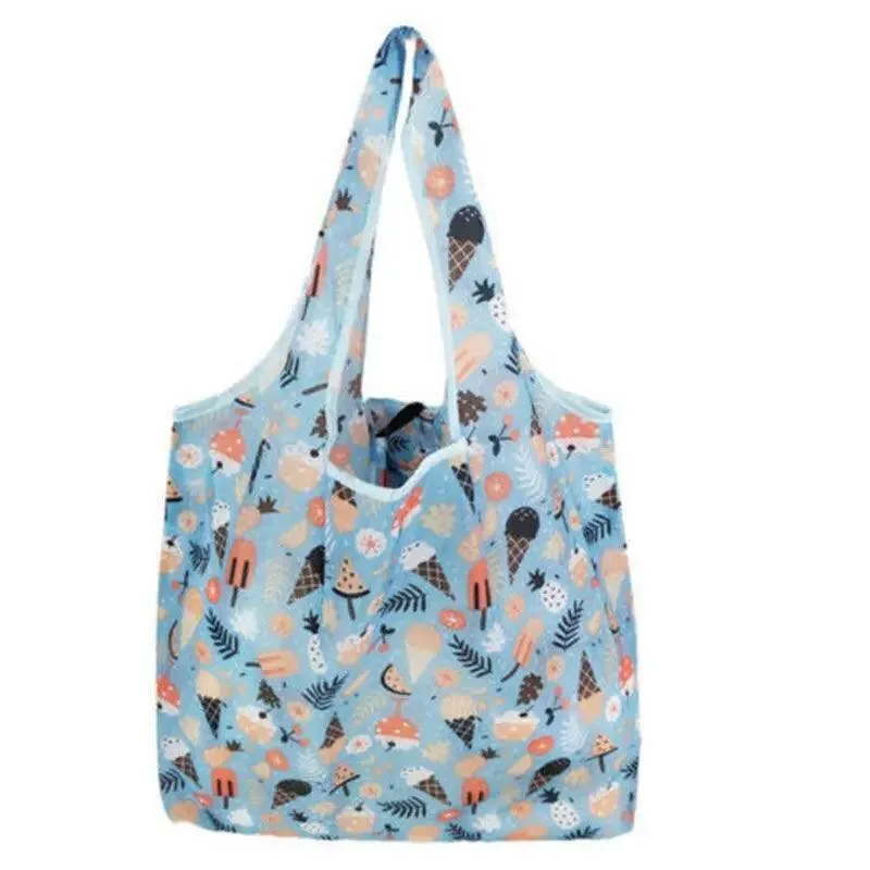 Reusable Foldable Light Waterproof Shopping Bags Carry bag Grocery Big