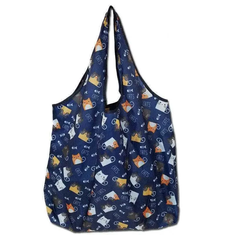 Reusable Foldable Light Waterproof Shopping Bags Carry bag Grocery Big