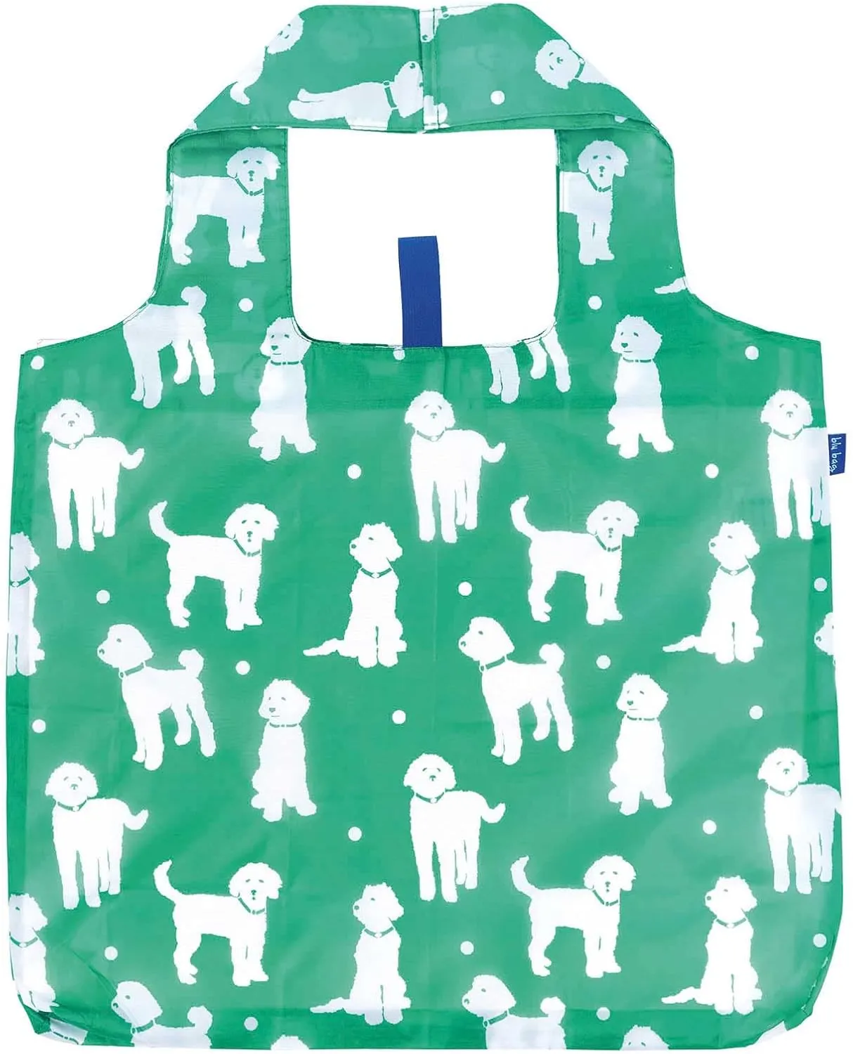 Reusable Grocery Bags - Washable, Foldable, Packable Tote, Large Handles, Heavy Duty, Zippered Top Pouch