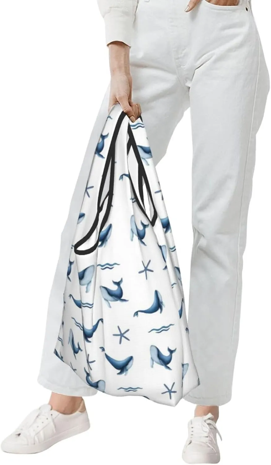 Reusable Grocery Shopping Bags Foldable, Suitble Shopping Holiday Trip, Mother's Day for Mom Cupcakes