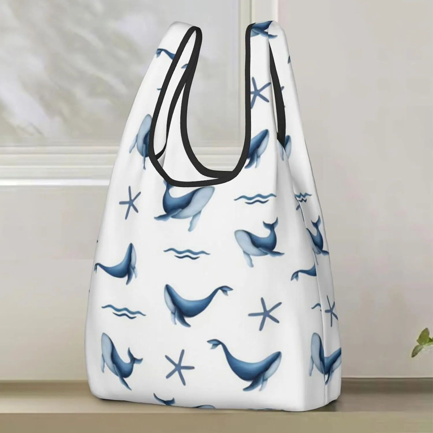 Reusable Grocery Shopping Bags Foldable, Suitble Shopping Holiday Trip, Mother's Day for Mom Cupcakes