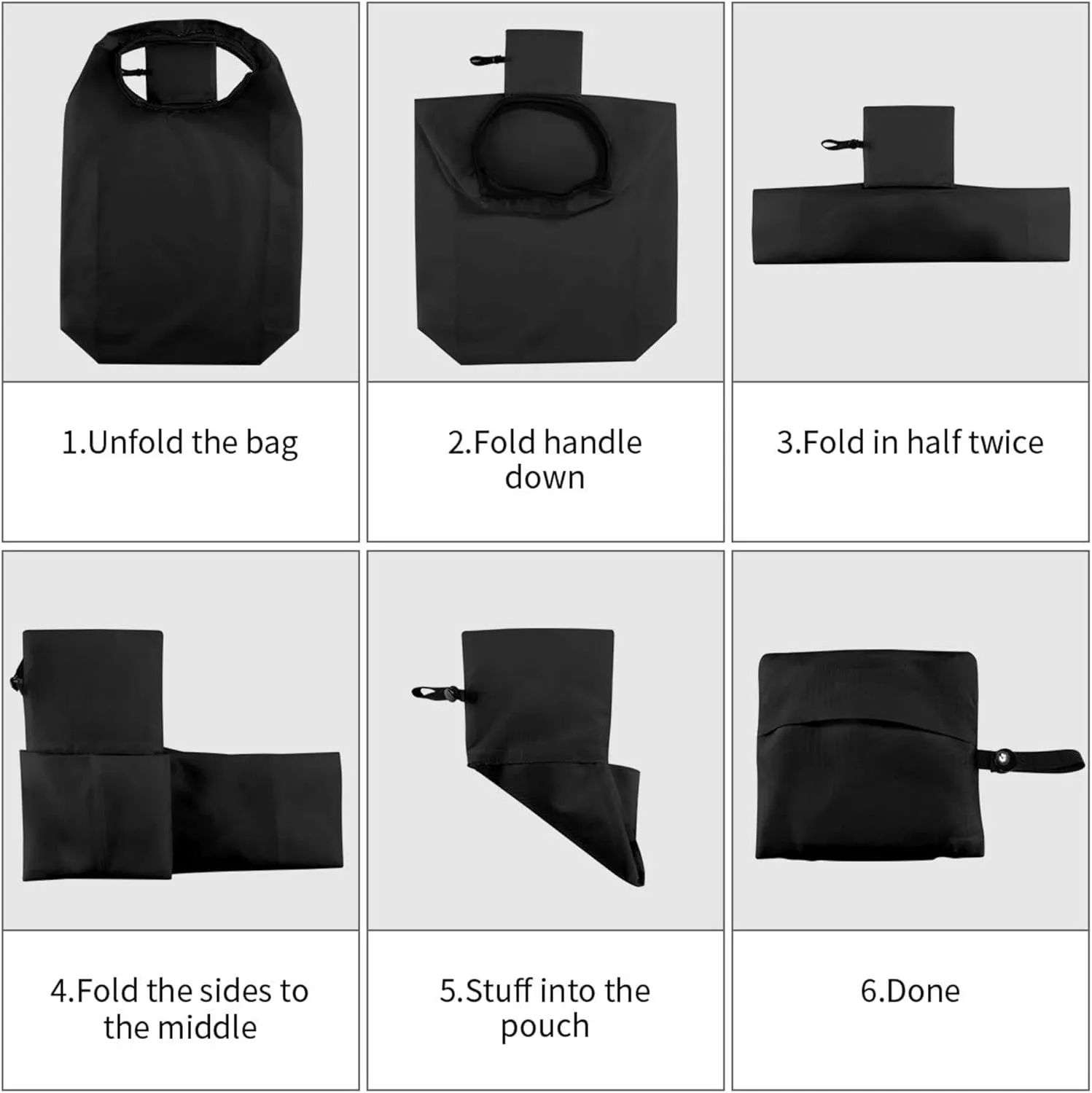 Reusable Shopping Bags Foldable Grocery Bags, Reusable Tote Bags Portable Storage Bags for Kitchen Shopping