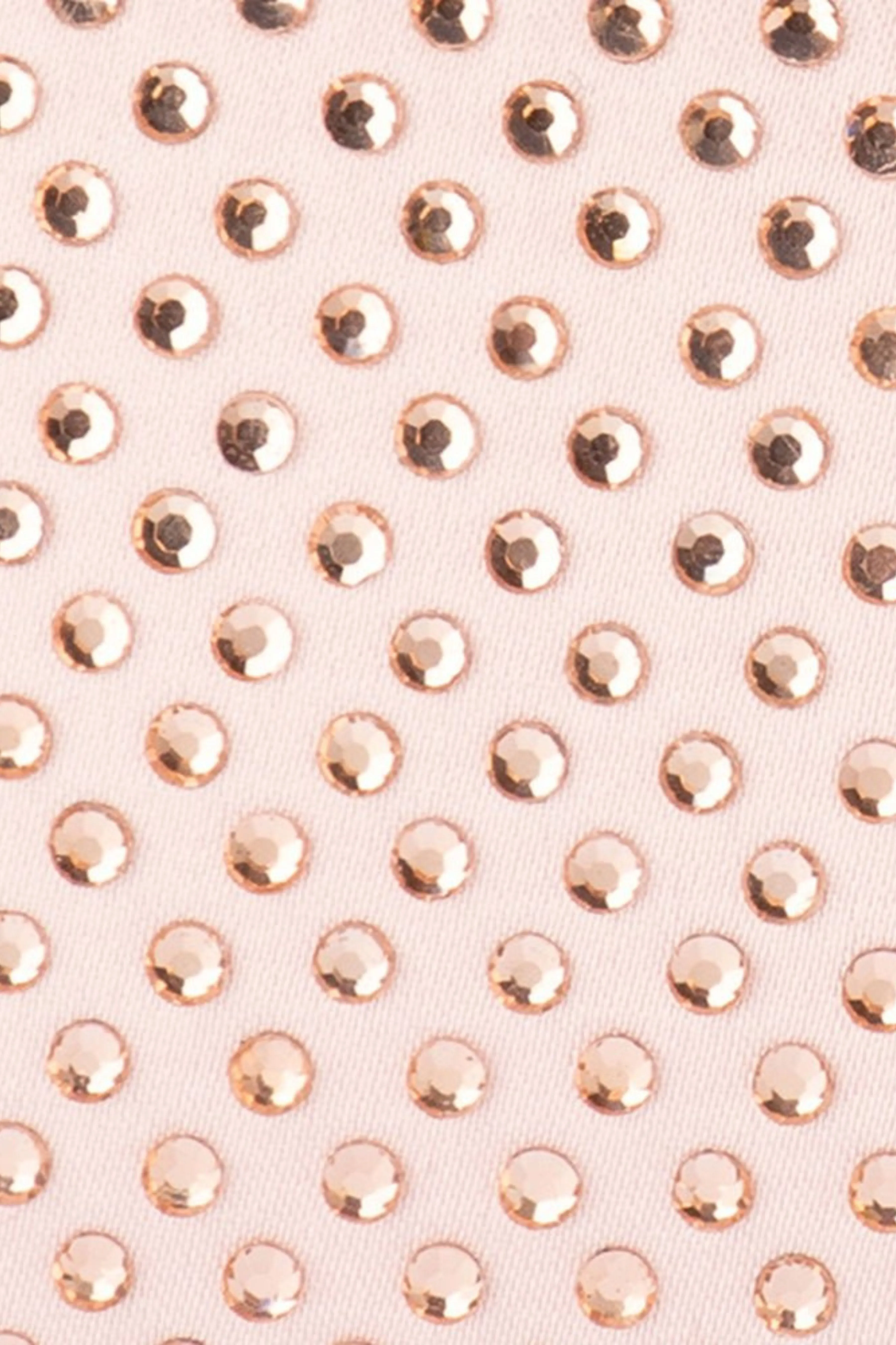 Rhianna Hot Fix Clutch - Blush