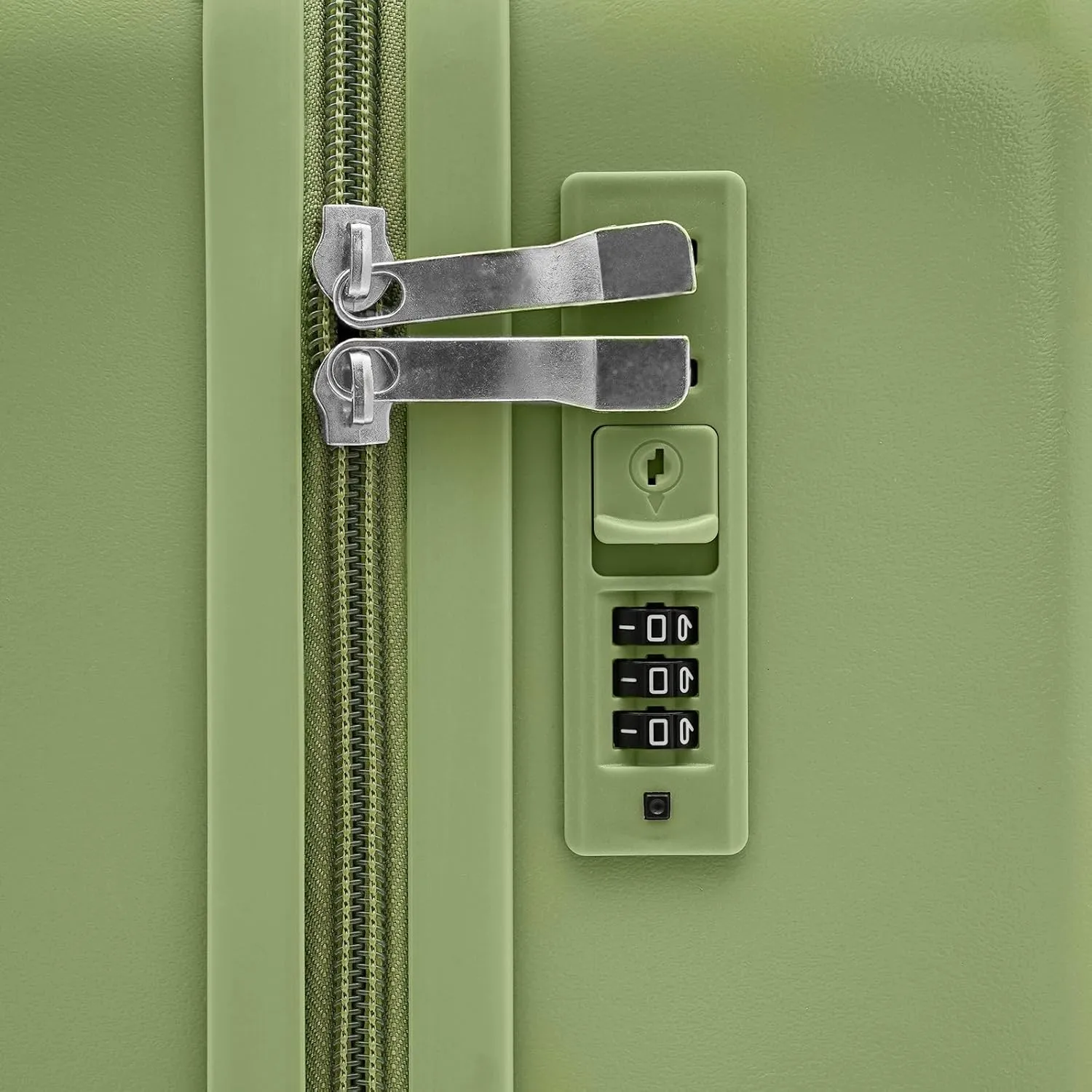 Ride on Suitcase for Kids, Kid's Ride-on Travel Suitcase with Wheels, Rolling Carry On Luggage with Lock for Girls and Boys, Children's Ttrolley Rider Ride-on Luggage Case (Olive Green)