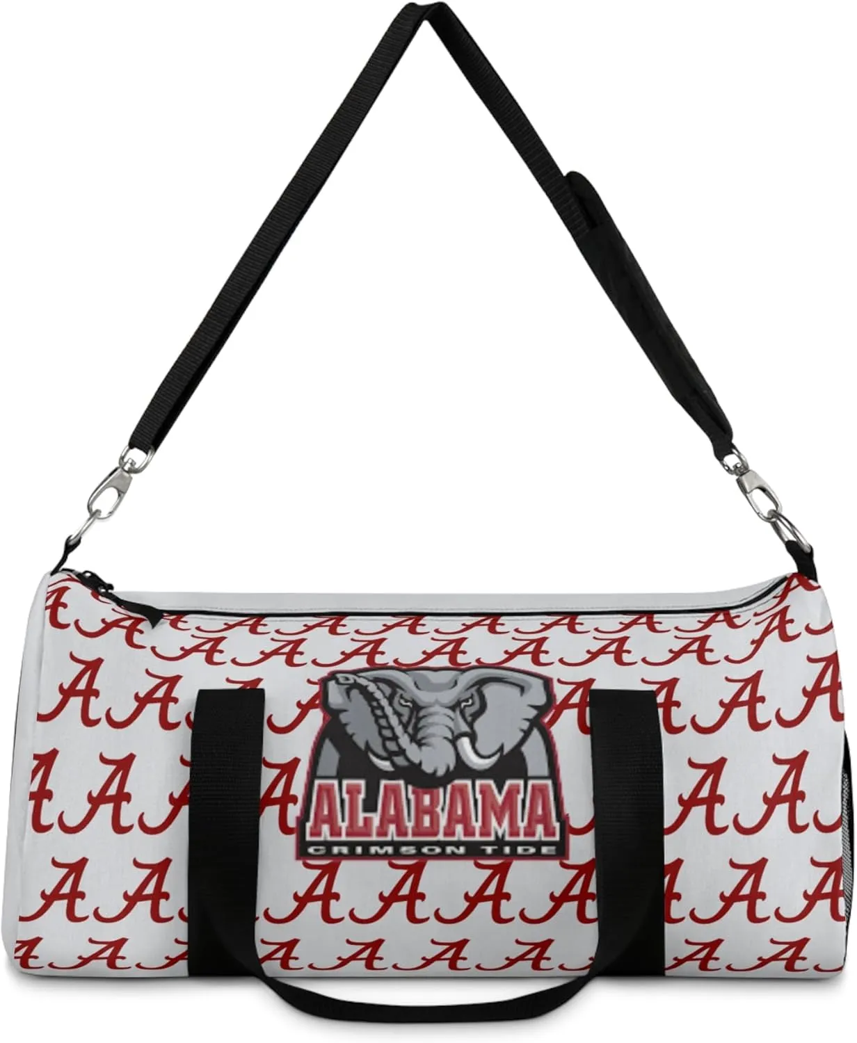 Roll Tide Football Duffel Bag - Crimson Tide Sports Gym Travel Carry On Overnight Weekend, College Tailgate Fan Gift