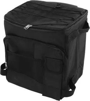 Rolling Cooler, Cooler with Wheels 43L Rolling Cooler Dual Portable Insulated Wheeled Cooling Bag with Handle for Picnic Camping