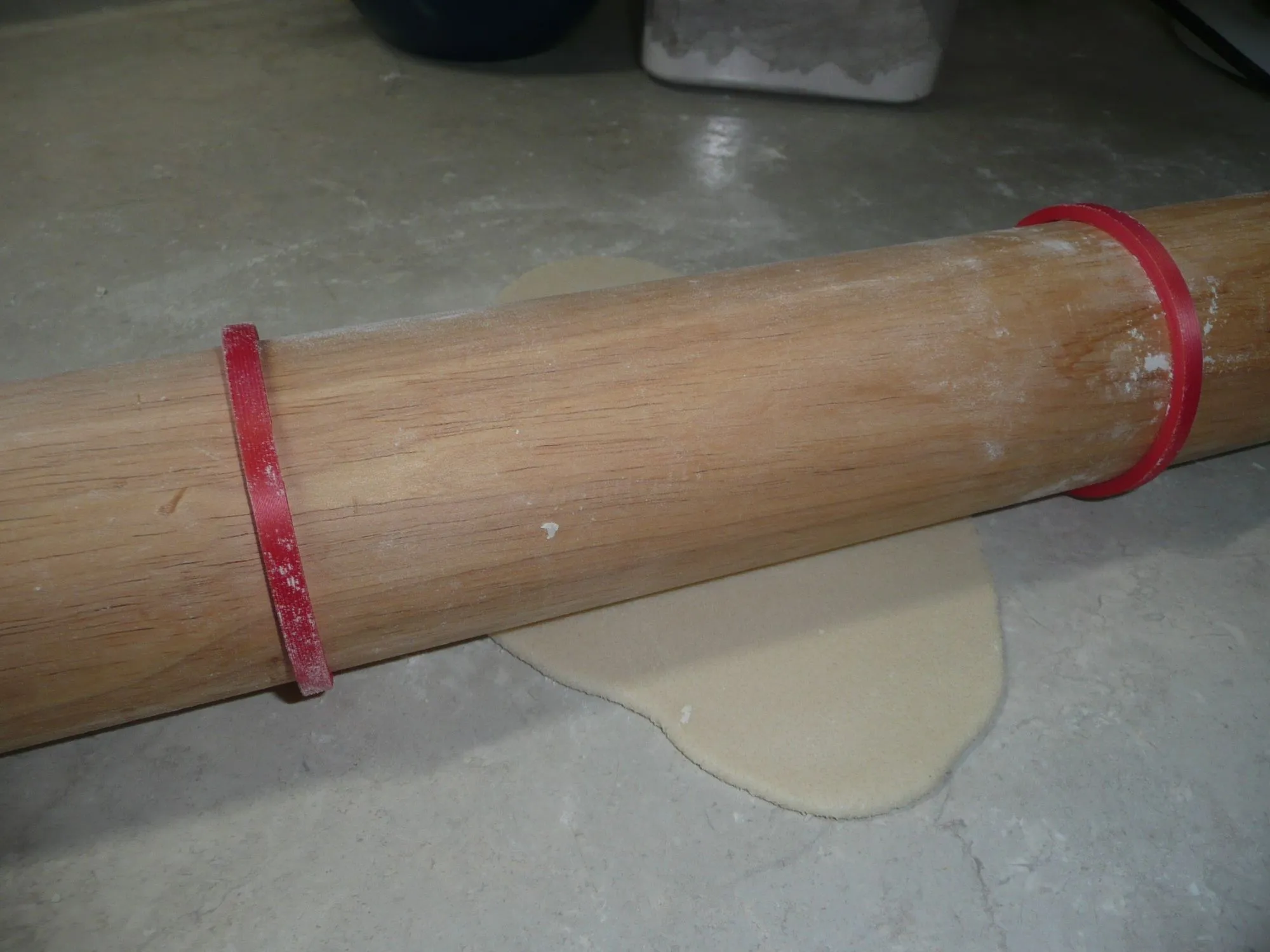 Rolling Pin Guides Set of Two 1/8 Inch 4mm Depth for 69.65mm Diameter PR2916