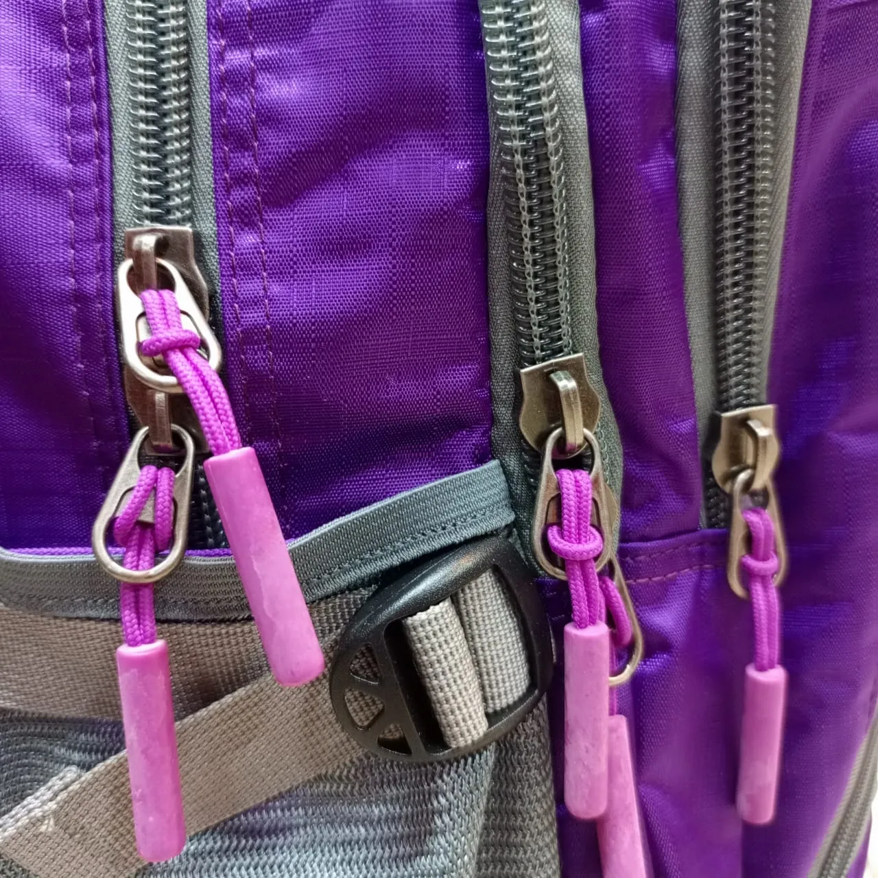 Royal Mountain Brand Trolley Bag for School & Travel - Durable Rolling Backpack | Purple (2168-18)