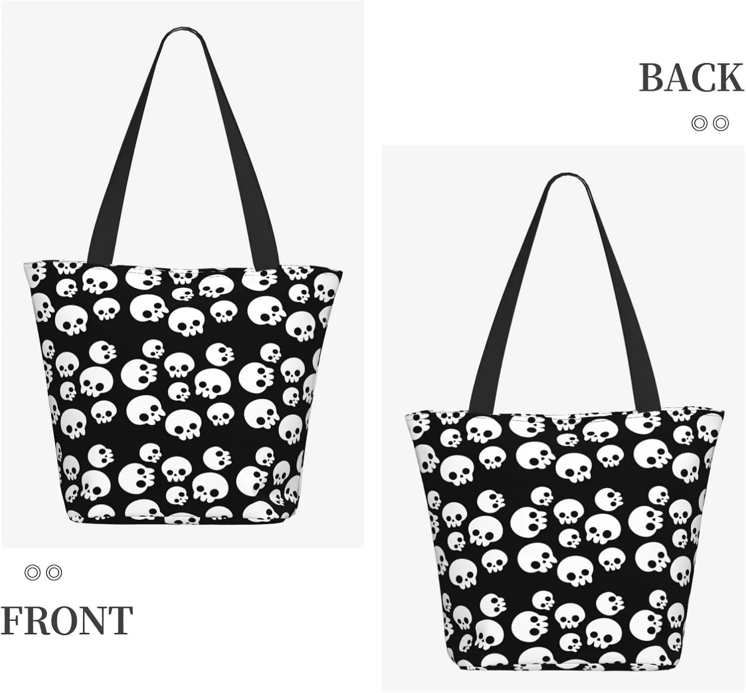 Sage Polka Dots Tote Bag Women Reusable Shopping Bags Shoulder Bag Portable Storage HandBags