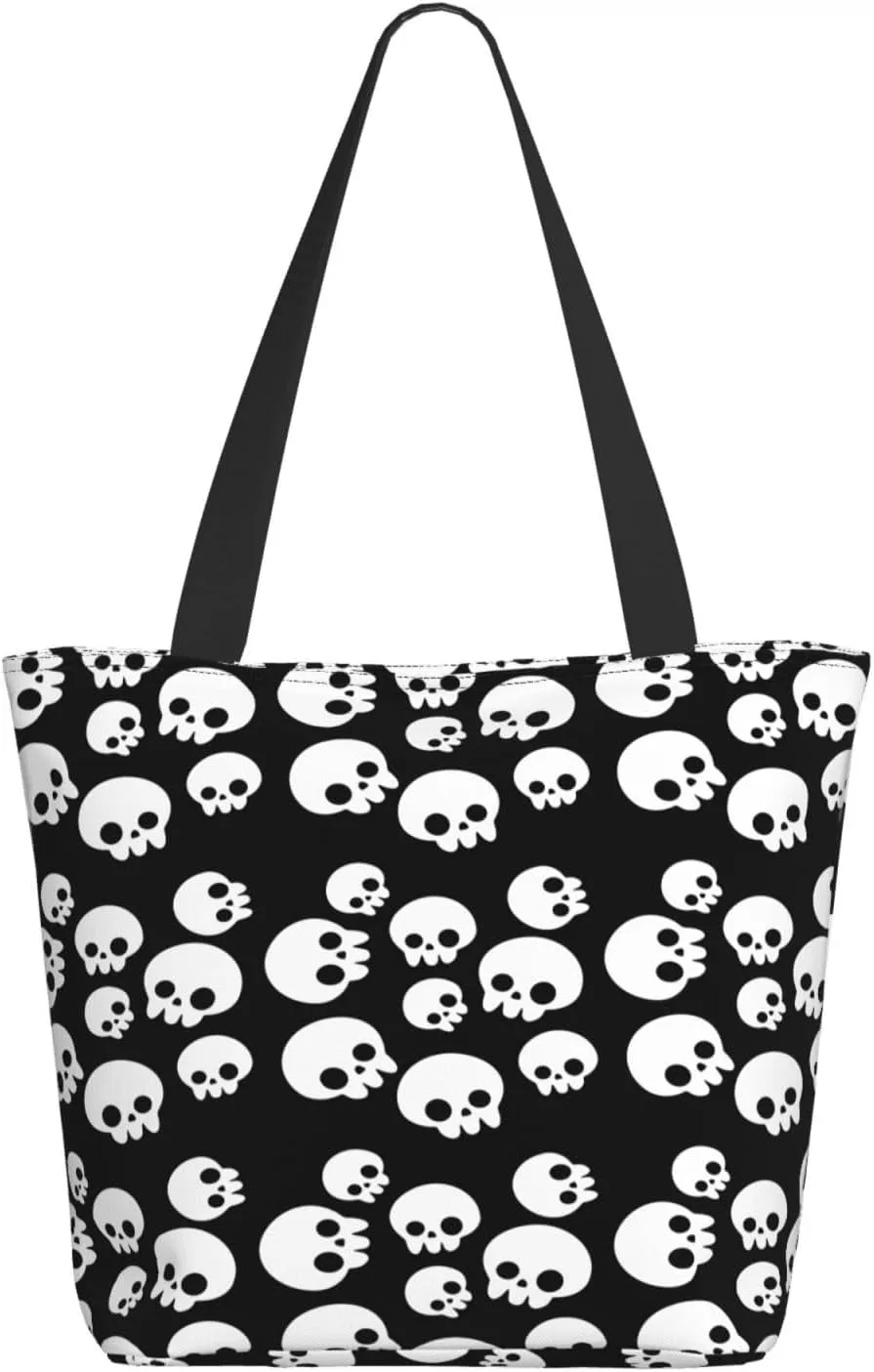 Sage Polka Dots Tote Bag Women Reusable Shopping Bags Shoulder Bag Portable Storage HandBags