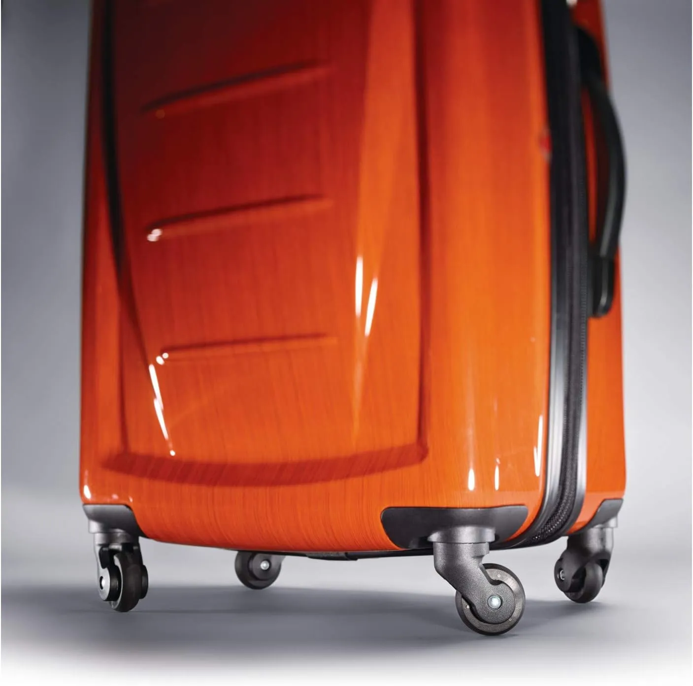 Samsonite Winfield 2 Hardside Expandable Luggage with Spinner Wheels, Orange, Carry-On 20-Inch