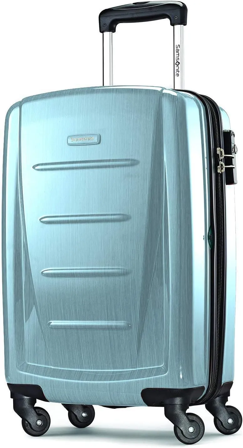 Samsonite Winfield 2 Hardside Luggage with Spinner Wheels, Ice Blue, Carry-On 20-Inch