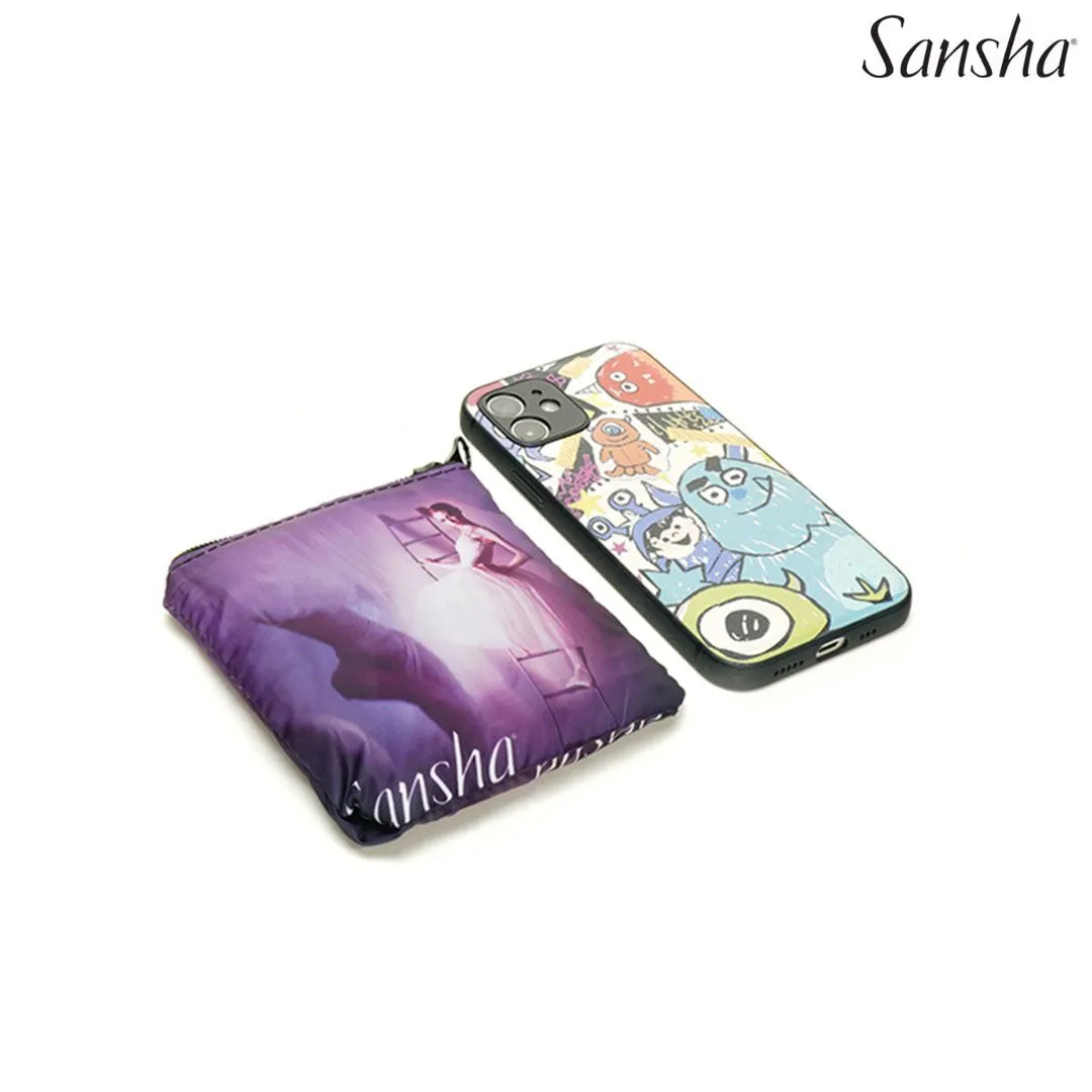 Sansha 92BB1014 Foldable Bag Dark Purple