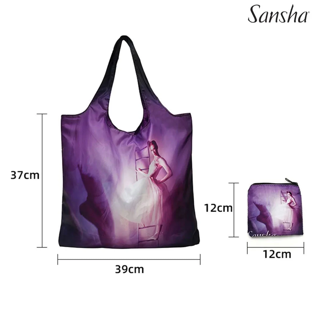Sansha 92BB1014 Foldable Bag Dark Purple