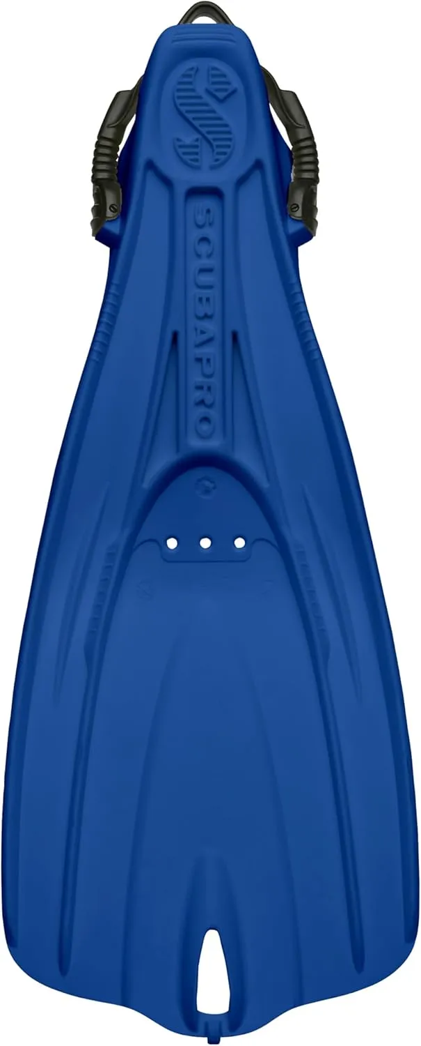 SCUBAPRO GO Travel Scuba Diving Fin for Snorkeling and Swimming, Open Heel Strap