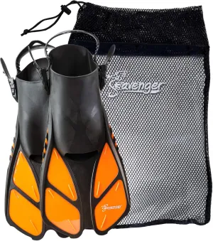 Seavenger Torpedo Snorkeling Fins for Travel