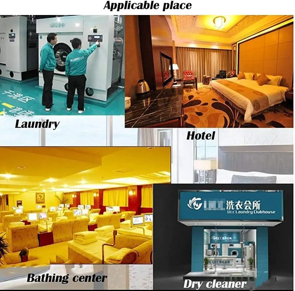 Shelf Movable Trolleys Removable Bags with Laundry Sorter Trolley Wheeled Cart with Durable Detachable Fabric Bags, 4Ers Steel Frame for Hotel