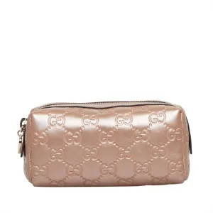 (SHG-tfXtPv) Gucci Privacy-first Guccissima Pouch Chic
