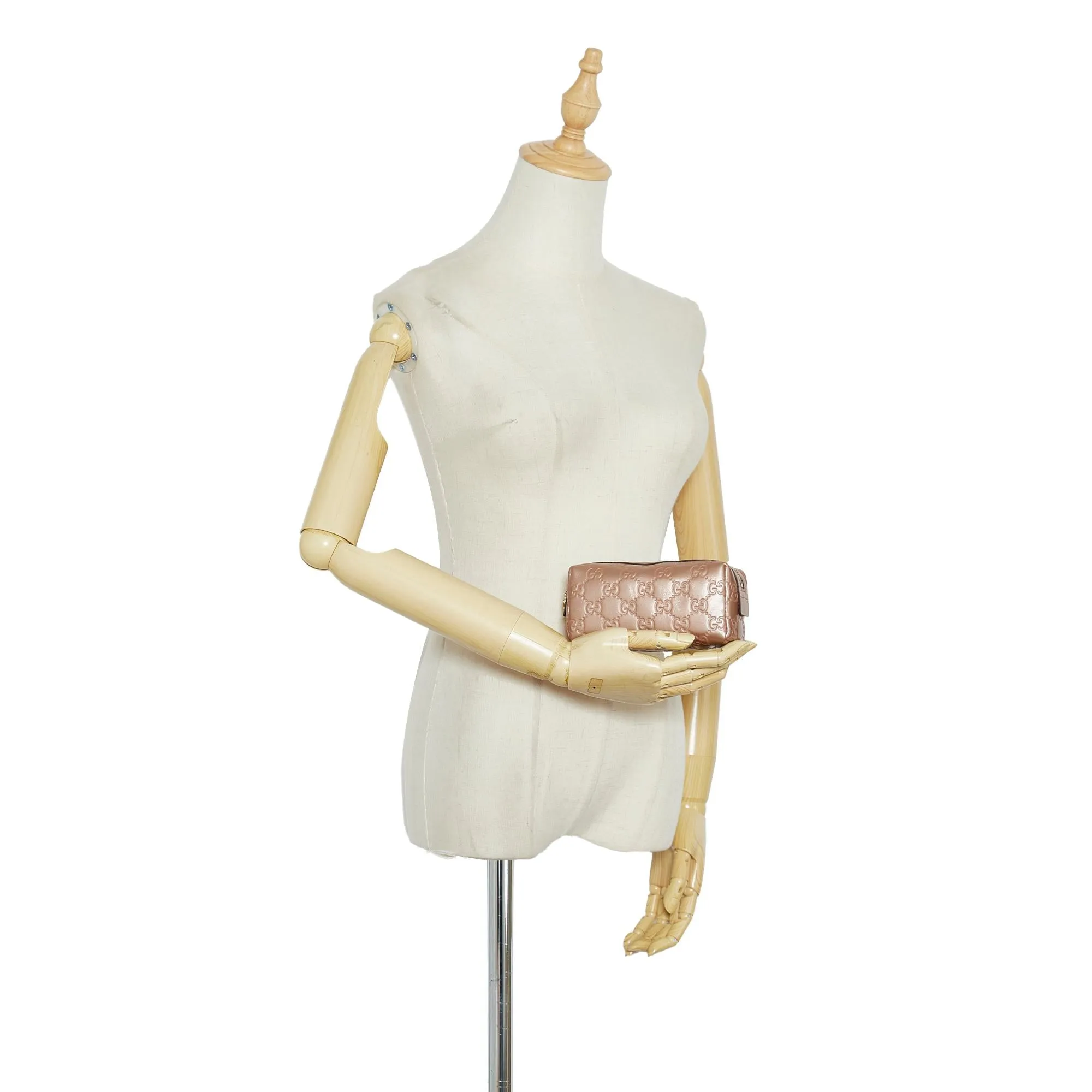 (SHG-tfXtPv) Gucci Privacy-first Guccissima Pouch Chic