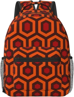 Shining Overlook Print Laptop Backpack,Personal Item Travel Bag,Travel Backpack Carry On Flight Approved