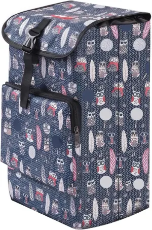 Shopping Trolley Replacement Bag Handtruck Reusable Shopping Cart Accessories Backup Push Cart Luggage Handtruck Bag for Home Office Grocery Carts (Owl)