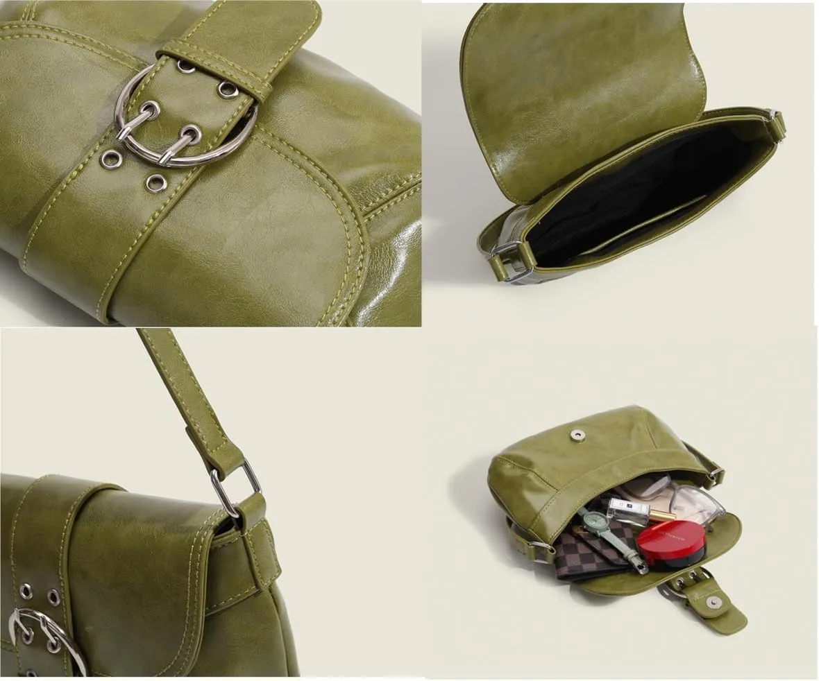 Shoulder Bag for Women Classic Handbag Trendy Purse PU Leather Bag for Work Shopping Travel