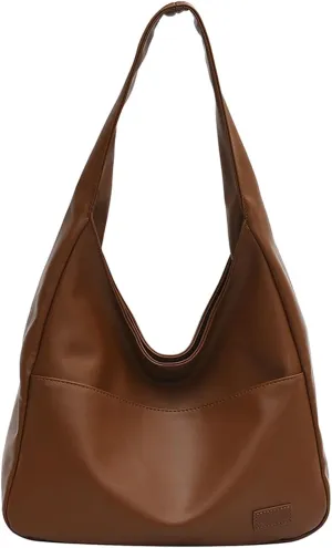 Shoulder Bag Women Tote Bag PU Leather Chic Fashionable Large Magnetic Closure 2024 Bag Casual Commuting Handbag