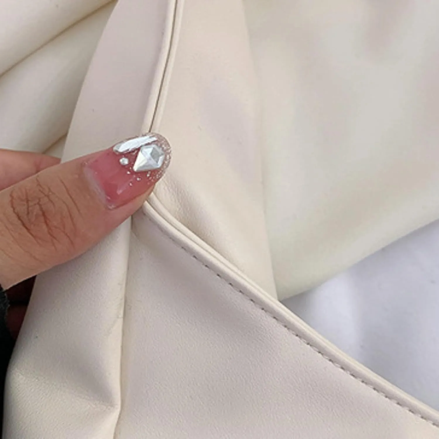 Shoulder Bag Women Tote Bag PU Leather Chic Fashionable Large Magnetic Closure 2024 Bag Casual Commuting Handbag