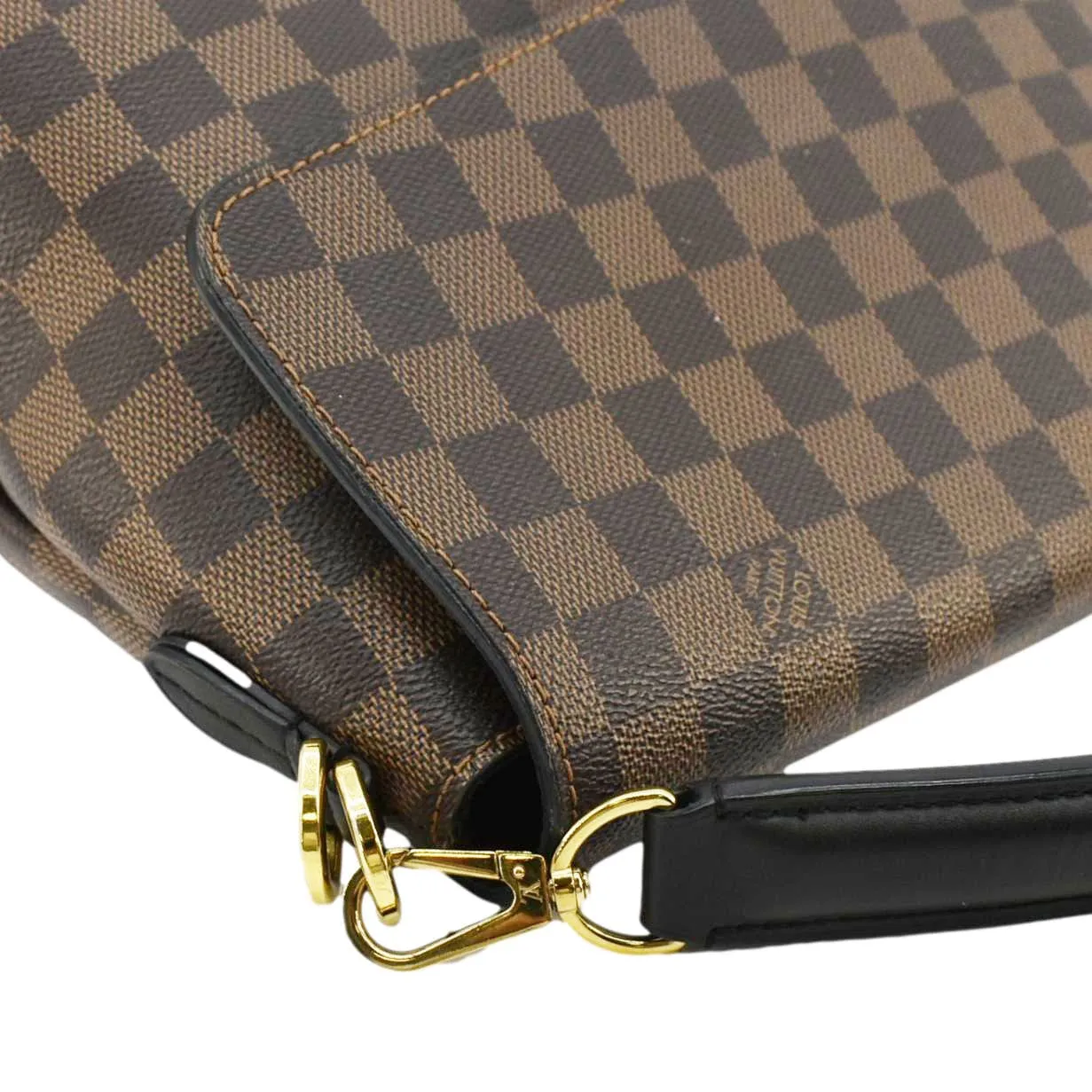 Shoulder LOUIS Brown Ebene Quality-assured Chic VUITTON Bag Beaubourg Damier