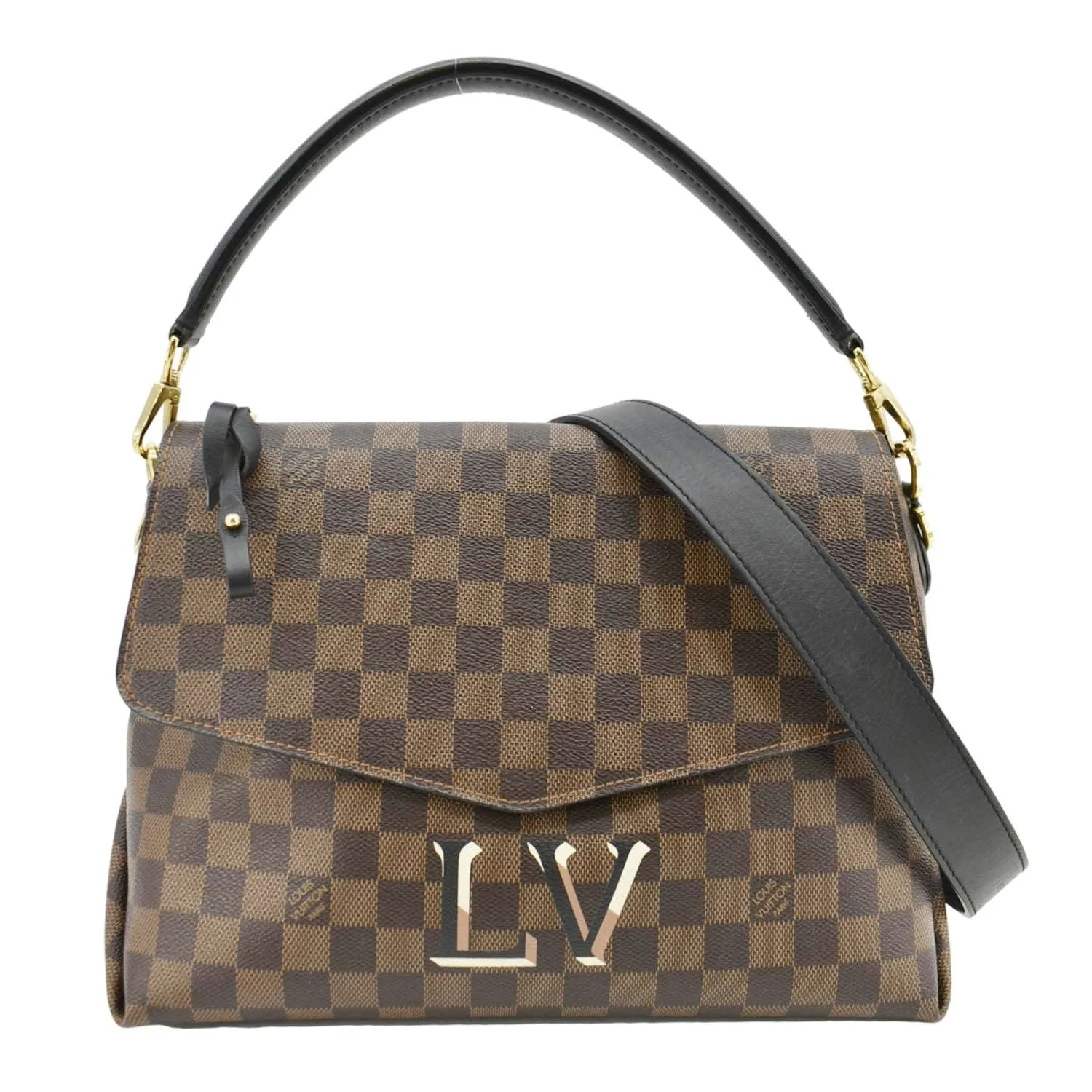 Shoulder LOUIS Brown Ebene Quality-assured Chic VUITTON Bag Beaubourg Damier