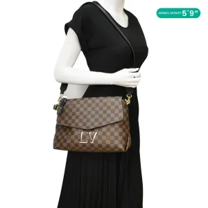 Shoulder LOUIS Brown Ebene Quality-assured Chic VUITTON Bag Beaubourg Damier