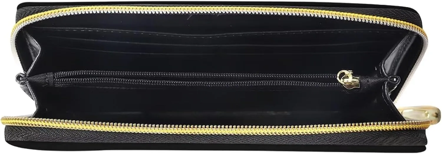 Showudesigns PU Leather Thin Travel Wallet for Women Girls Cute Animal Multi-Card Holder Clutch Bag Purse