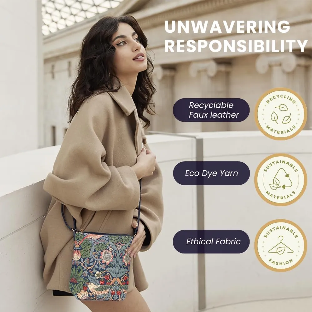 Signare Tapestry Cross-body Satchel Bag/Lightweight Purse