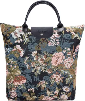 Signare Tapestry Foldable Tote Bag Reusable Shopping Bag Grocery Bag