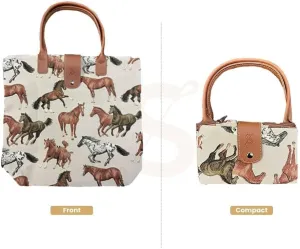 Signare Tapestry Foldable Tote Bag Reusable Shopping Bag Grocery Bag