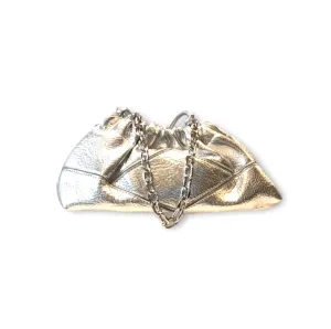 Silver iconic bag