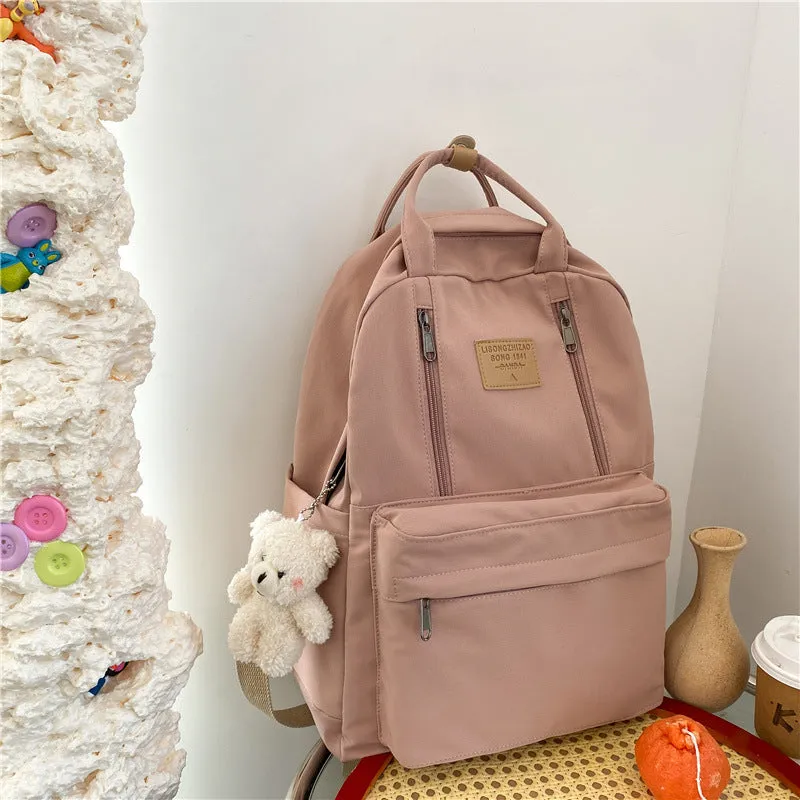 Simple Female College Good-looking Lightweight Fashion Backpacks