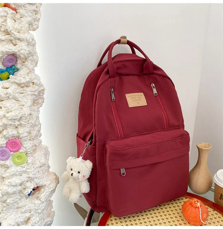 Simple Female College Good-looking Lightweight Fashion Backpacks