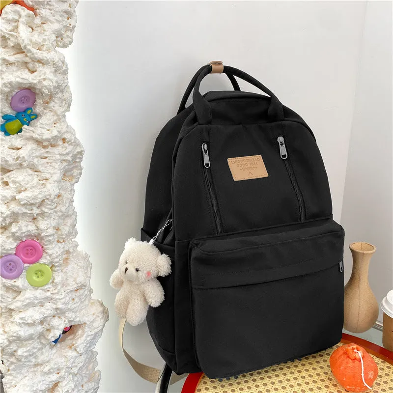 Simple Female College Good-looking Lightweight Fashion Backpacks